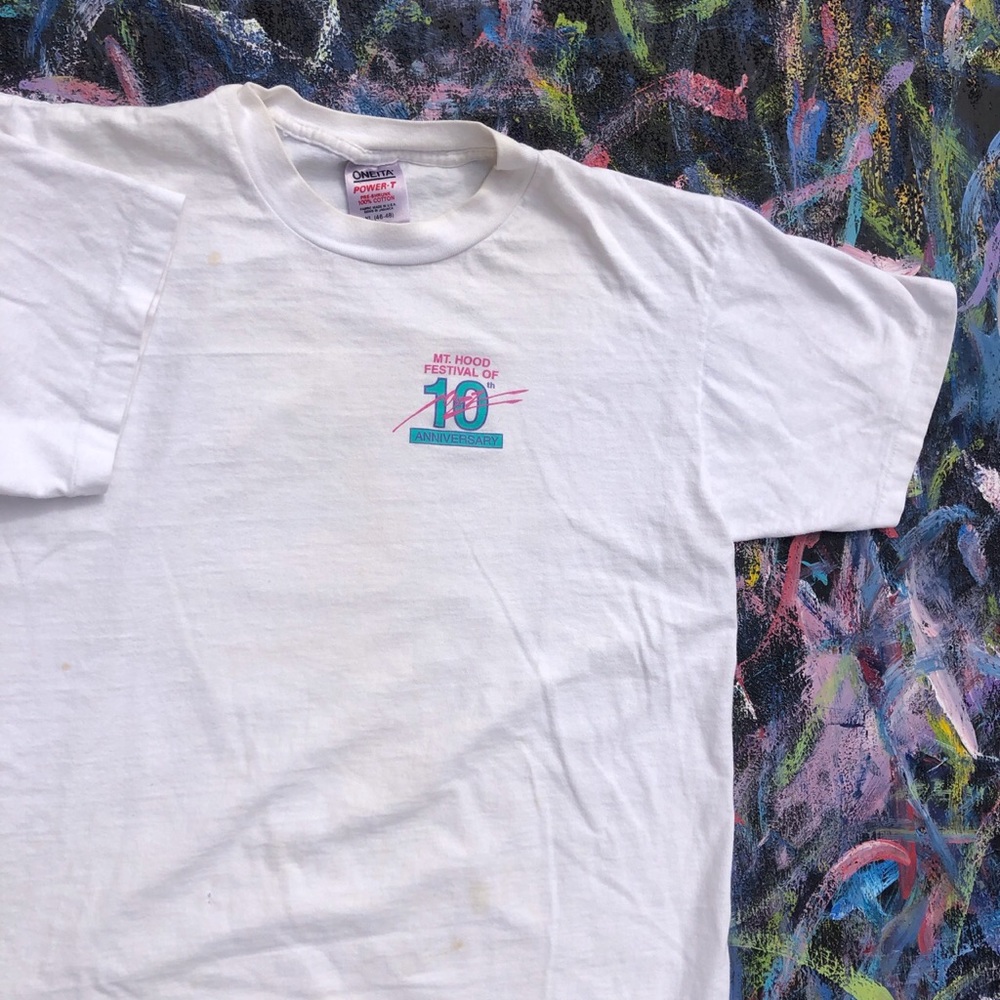 10 year anniversary Mt. Hood 1991 vintage tee